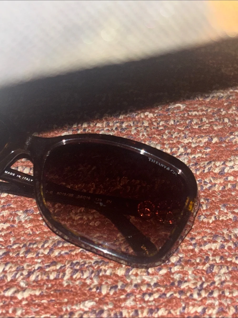 Tiffany & co vintage sunglasses tortoise shell designer sunglasses